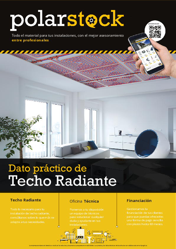 Dato práctico Techo Radiante